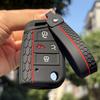 Силиконовый чехол для брелока подходит для Volkswagen Vw Atlas Tiguan Golf Alltrack Sportwagen R Polo E-Golf Складной флип 4 кнопки Брелок