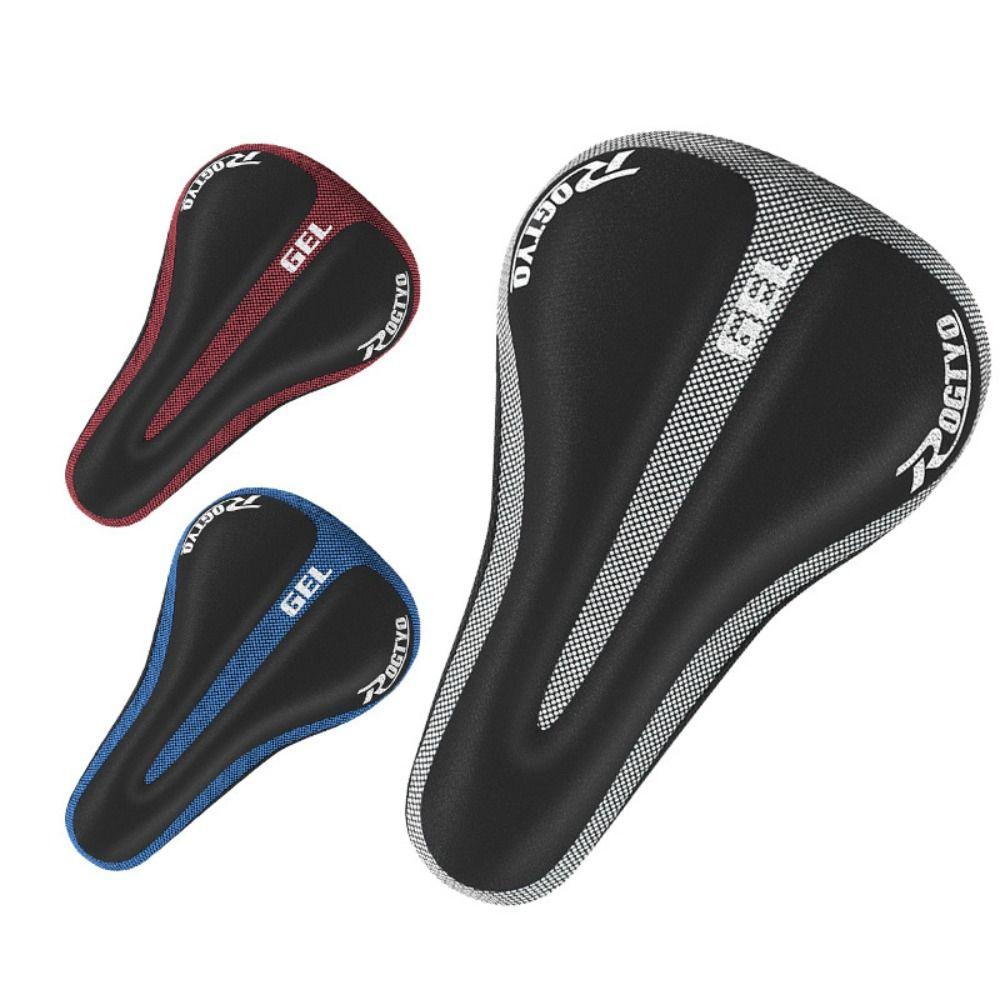 Thickened MTB Seat Cover Silicone Cycling Saddle Cover Soft Bicycle Seat Cushion Cover