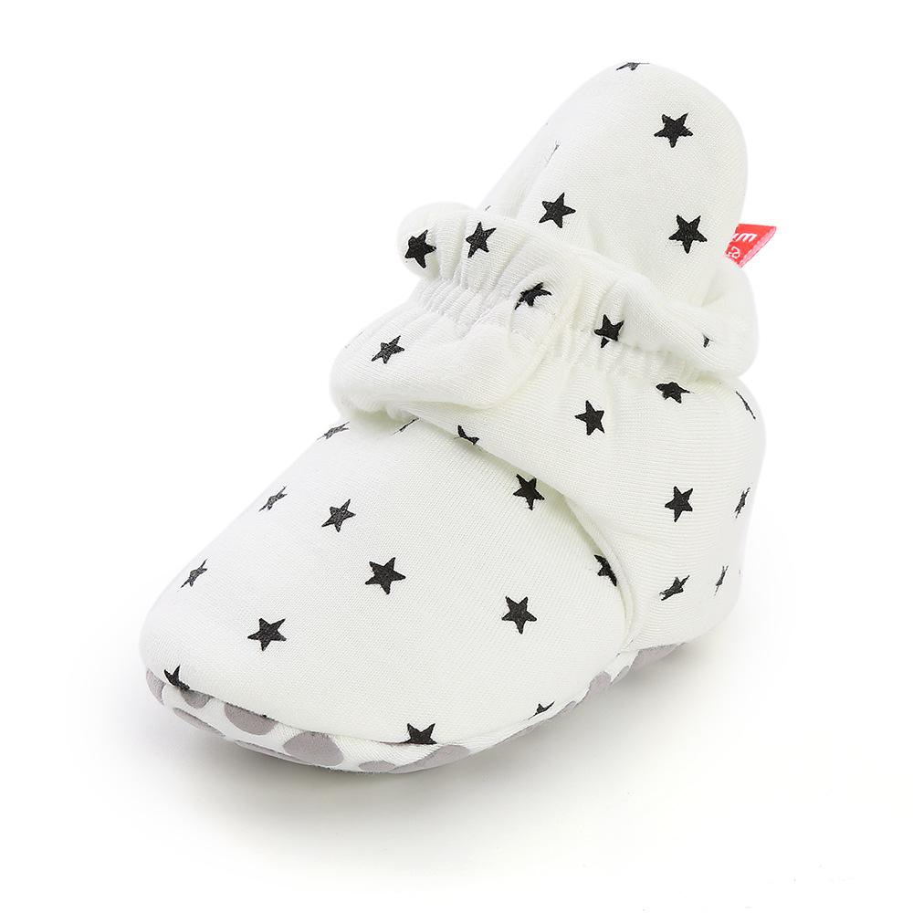 Soft Sole Cotton Baby and Toddler Socks Shoes - M1920