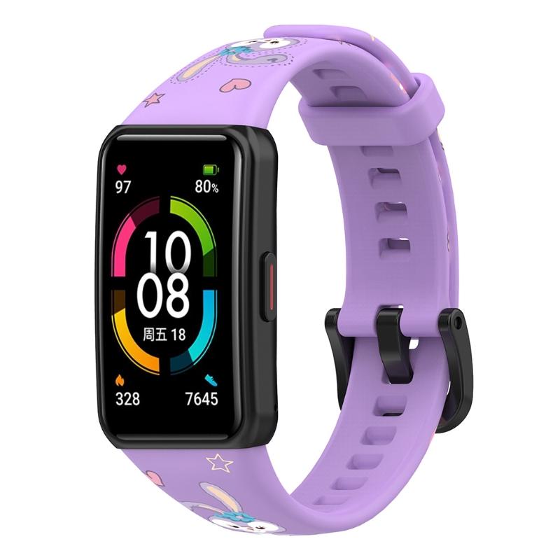 Ремешки для Band 6/6 Pro, регулируемые, спортивные, силиконовые, сменные браслеты-ремешки на запястье - Водонепроницаемые
