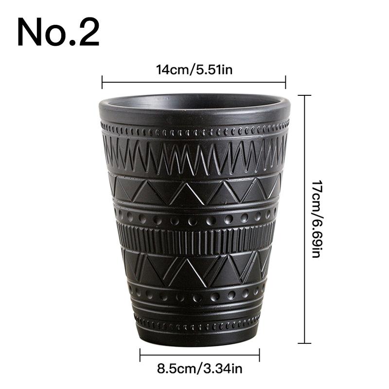 Креативный цветочный горшок с геометрическим узором, горшок для суккулентов, керамический горшок для цветов, домашний декор, настольный орнамент, садовые принадлежности, горшок для растений бонсай