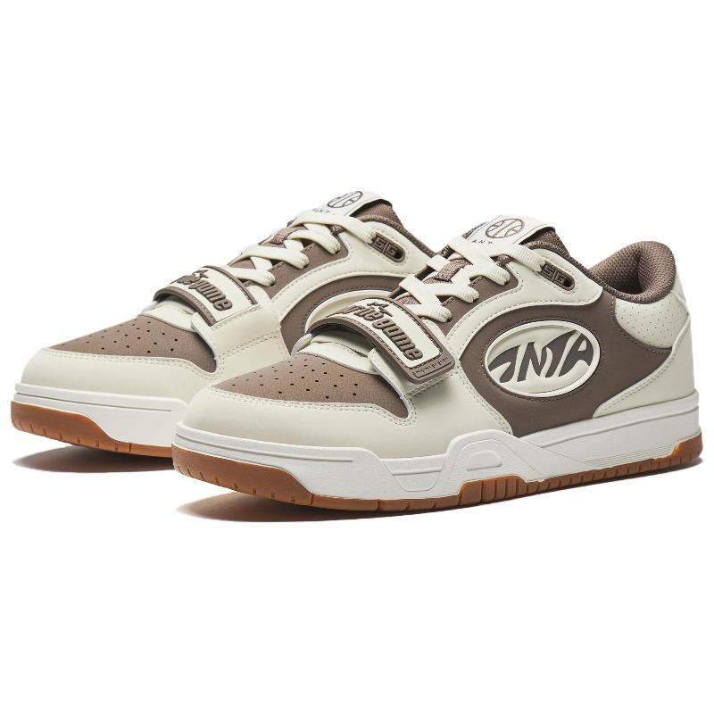 Anta STG Men Low Top Skate Shoes Grey Beige Brown 912531801S-1
