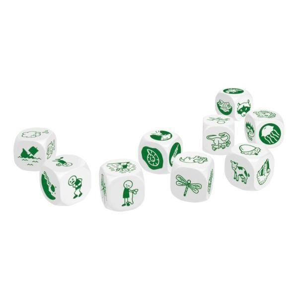 Jeu De Société - ASMODEE - Rory's Story Cubes Primal - Cube 6 Faces - Mixte - 6 Ans Et Plus