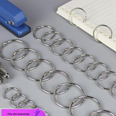 100 Железных Колец для Спирального Переплета для DIY Альбомов