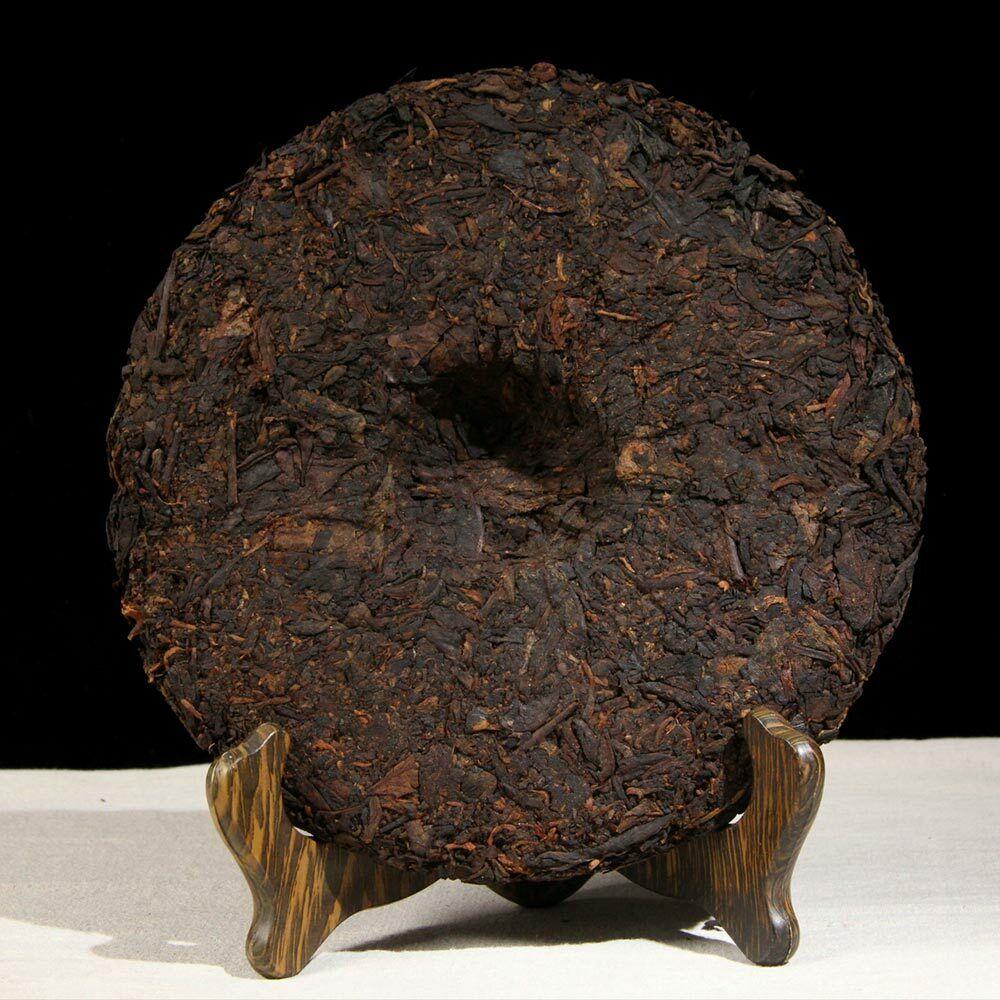Премиум Sanpa Lao Ban Zhang Ripe Puerh Высший сорт 100% натуральный чай Шу Пуэр 357г