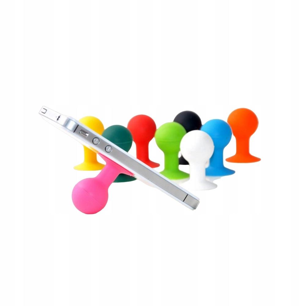 Samoprzylepny Uchwyt Z Okrągłą Główką Do Telefonu/Etui/Obudowy Czerwony