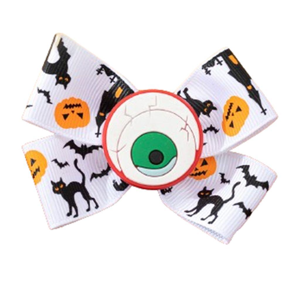 Заколка для волос в виде глазного яблока и тыквы, забавная заколка для волос в виде летучей мыши и утконоса, модная заколка для волос в виде банта на Хэллоуин для вечеринки