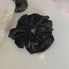 2024 Высококачественная бархатная повязка для волос с черным жемчугом: Осенне-зимняя женская стильная эластичная повязка на голову с цветком