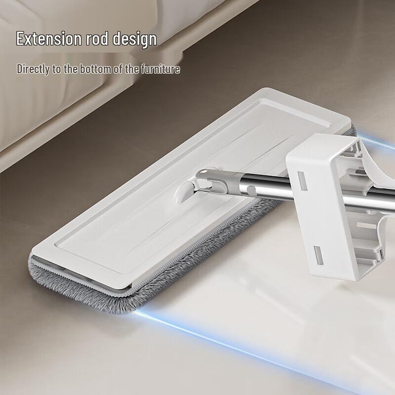 Hands-Free Self-Wringing Flat Mop