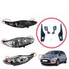 EHL43+EHL44 Headlight Holder Mount Repair Bracket Tab Set Left Right Side for Ford Fiesta MK6 CB1 CCN B299 B409 2008-2013 8A6113W030 8A6113W030