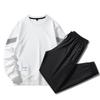 Men's Casual Sports Suit: Loose-Fit Pullover Sweater & Trousers Set (Autumn/Winter)