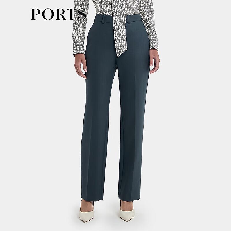 PORTS Women's Early Autumn Wool Casual Straight-Leg Pants