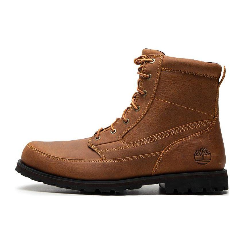 Timberland Attleboro PT Boot Rubber Durable Comfortable Versatile High-Top Outdoor Boots Men Boots Wheat A5YQS231