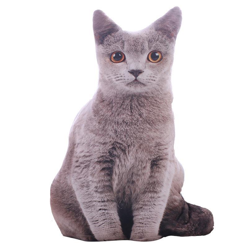 Очаровательная 3D Мяу Звездная Кошка Плюшевая Кукла Диванная Подушка Подушка