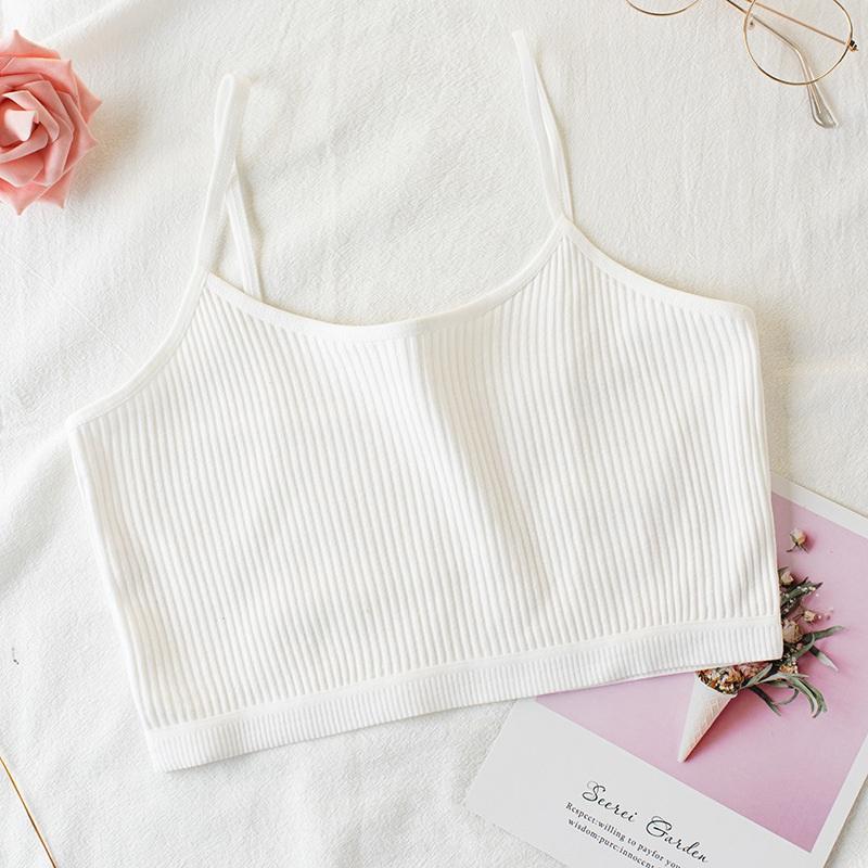 Удобный бюстгальтер для девочек, спортивный тренировочный бюстгальтер, хлопковый укороченный топ, детское нижнее белье 8-14 лет