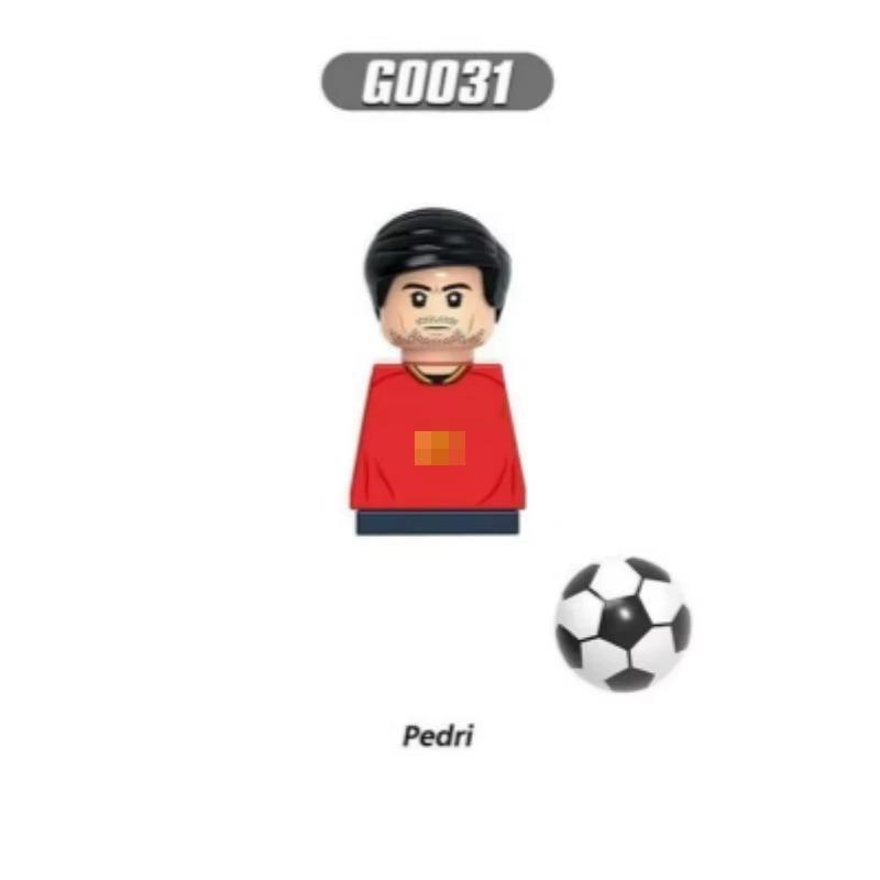 Children's Motion Competition Building Blocks Educational Puzzle Sets Football Models Perfect As Holiday Gifts or Toys for Boys