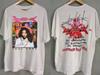 Футболка унисекс с коротким рукавом Bjork Tour 1996, белая, хлопок, с принтом с двух сторон