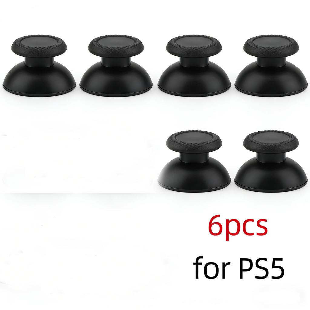 Non-Slip Durable Thumbstick Caps, Universal Analog Replacement Parts for PS5 PS3 Xbox One Controllers, Gaming Repair Kits