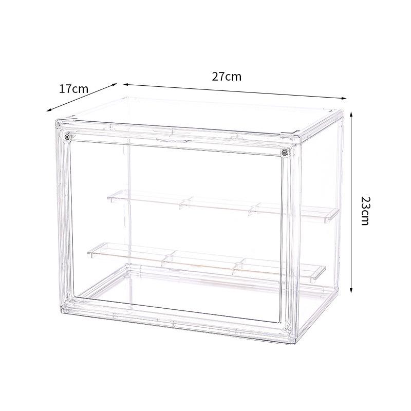 Transparent Display Case for Action Figures, Model Figurines, and LEGO - Dustproof Storage Cabinet