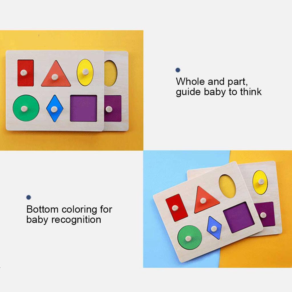 Геометрическая форма Сопоставление Детские Деревянные Обучающие Образовательные Игрушки Дошкольного Образования Доска Геометрической Формы