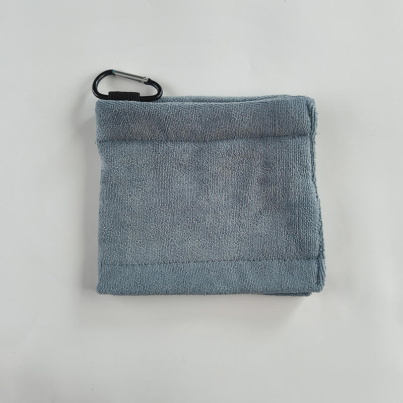 Креативное маленькое полотенце для гольфа с зажимами, портативное маленькое карманное полотенце для гольфа, аксессуары для чистки