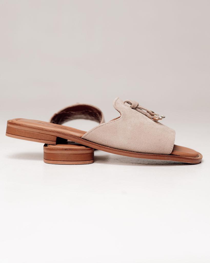 Шлепанцы Krula 16250 36 визон замша