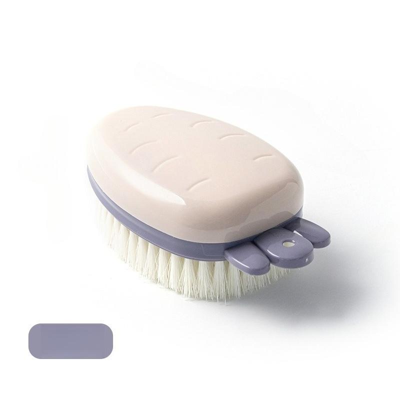 1PC Household Soft-bristled Multi-functional Cleaning Brush, Does Not Hurt Clothes Small Board Brush, Suitable for Washing Clothes and Removing Stains