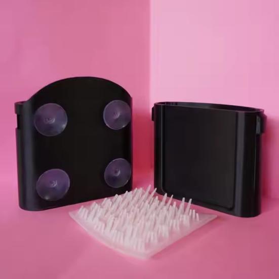 Настенный коллектор для волос, многоразовый коллектор для волос с присоской для ванной комнаты, душа, ванны, стены