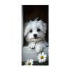 Cartoon Animal Trash Can Sticker Sticker, Colorful Self-Adhesive PVC Decal, Waterproof Cute Creative Kitchen Vinyl Cat Dog for Wheelie Garbage
