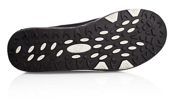 Fit Walk Shoes With Rocker Sole, Black 45