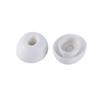 1pair Earphone Case Earmuffs Earplug Cover Soft XS/S/M/L Ear Tips White Silicone Headphone Eartips For Airpods Pro 1/2