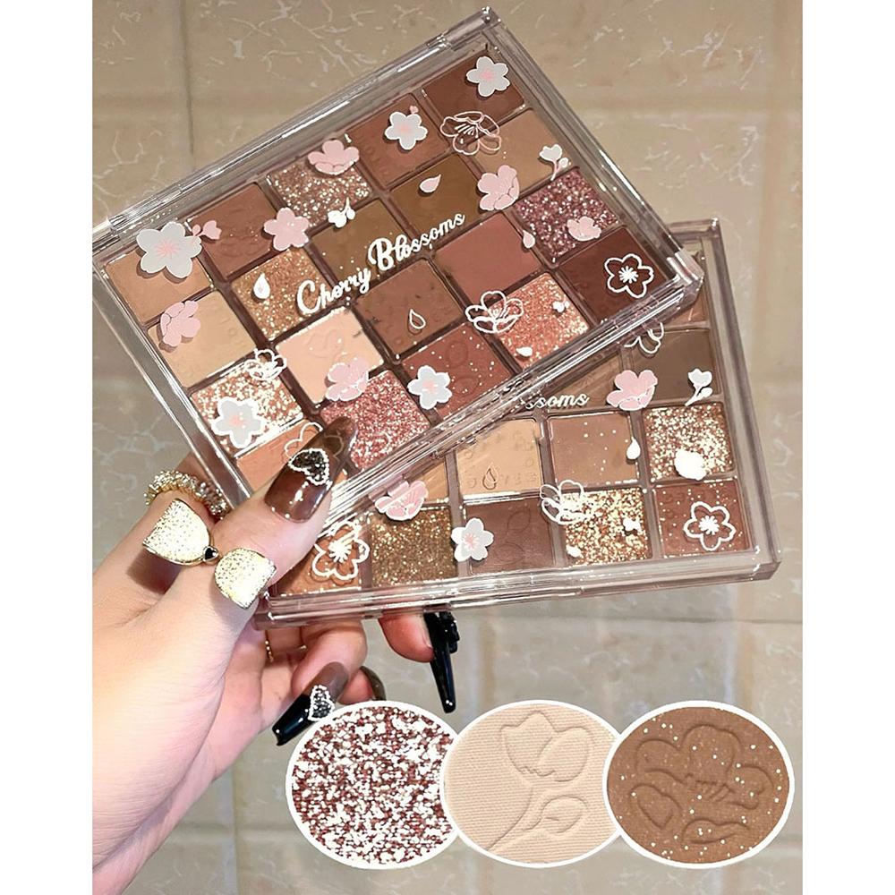 20 цветов, блестящая палитра теней для век, водостойкий макияж, крем-тени для век, блестящие пигменты для глаз, косметические инструменты