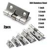 1/1.5/2/2.5/3/4Inch Spring Hinges 2 Pcs Door Hinges