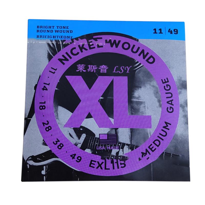 Гитарные струны, нержавеющая стальная проволока, струны для электрогитары, запасные части, музыкальные инструменты