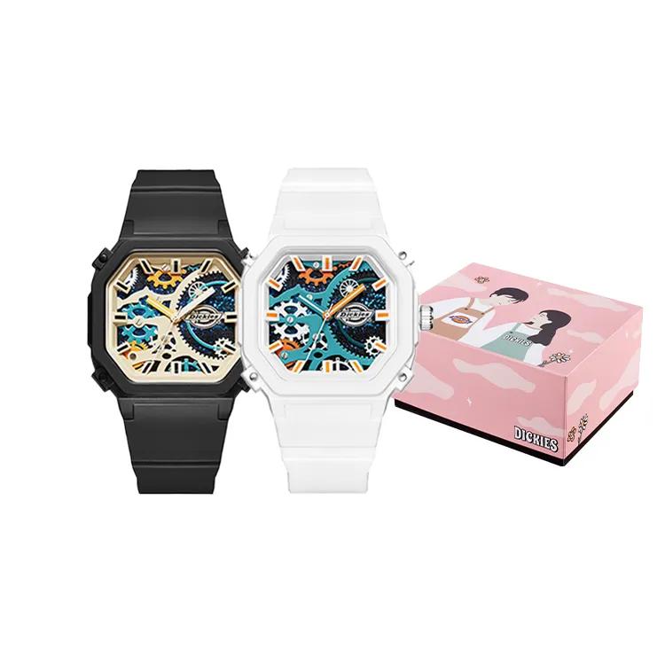 Dickies 100th Anniversary Explorer Collection Vast Starry Sky Wrist Watch Quartz Movement Plastic Strap 45mm Blue Dial (Unisex)
