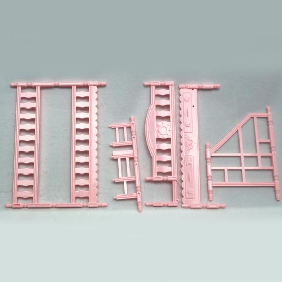 Игрушка для ролевых игр, забавная реалистичная пластиковая милая кукольная мебель для дома, двухъярусная кровать для девочек