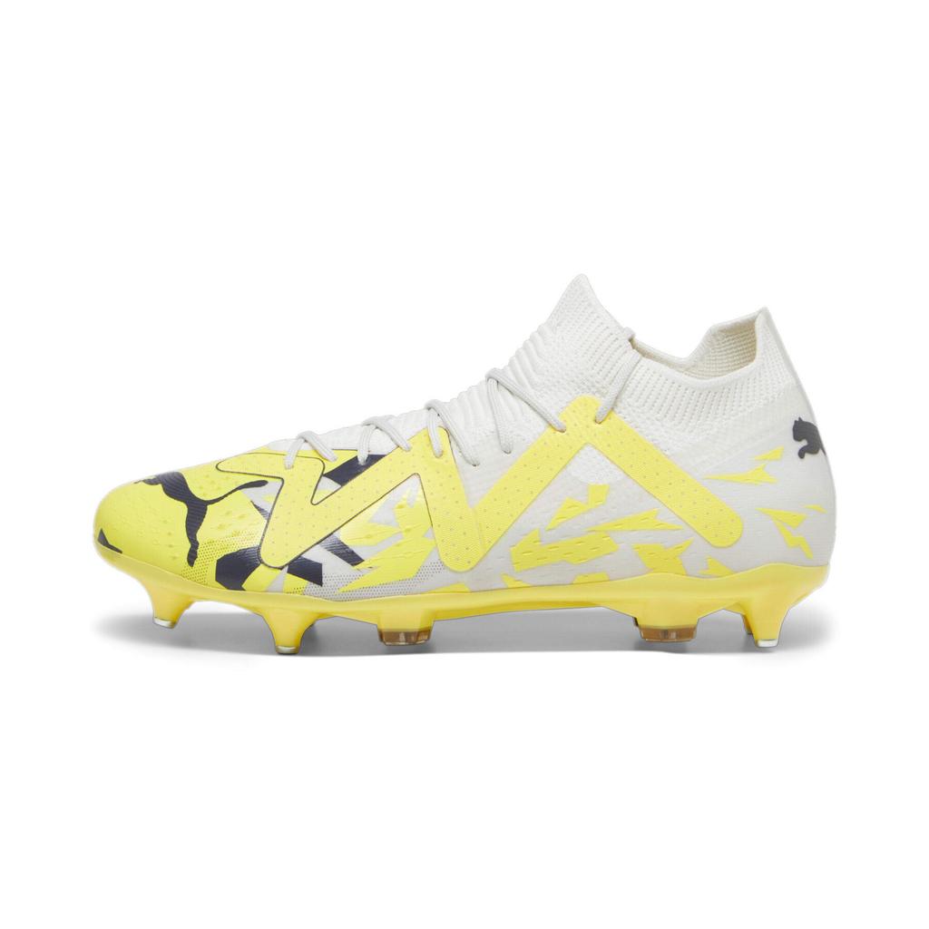 Puma Future Match Mxsg Comfortable SG Metal Long Stud Durable Soccer Shoes Men Soccer Shoes Yellow 107369-04