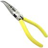 Fujiya Stainless Steel Bent Tip Radio Pliers Made of Stainless Steel and 150mm Rust-resistant 350L-150