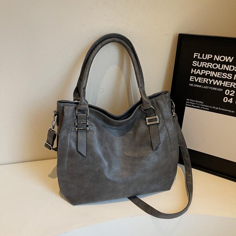 Женская сумка для поездок на работу в стиле ретро, большая вместительная сумка через плечо