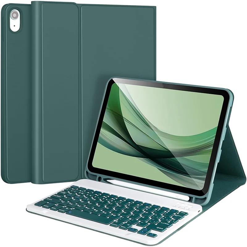 Cover For iPad Air 11 inch M2 M3 Tablet Case with Keyboard for iPad Air 5 Air 4th Gen 10.9 inch Keyboard Case Funda
