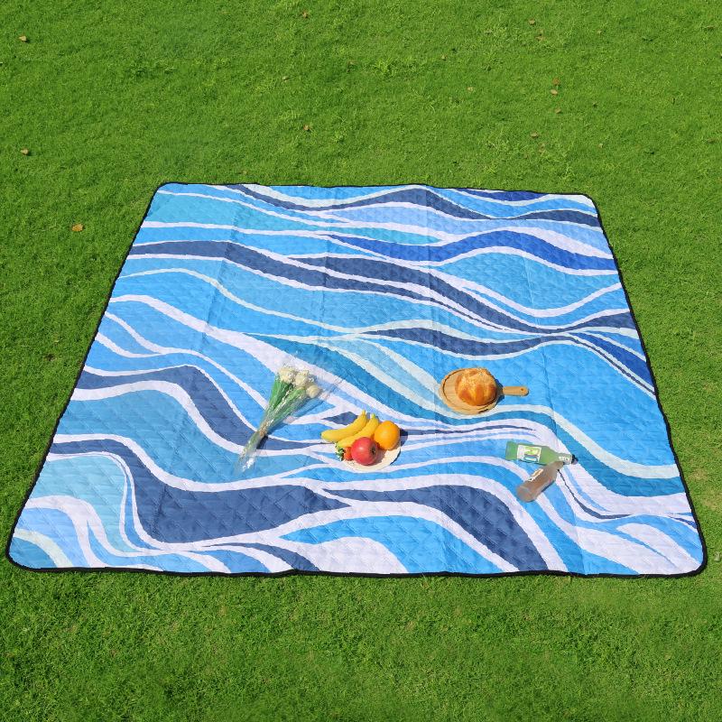 Oversized Waterproof Beach & Picnic Mat - Foldable, Thickened PEVA for Outdoor Use