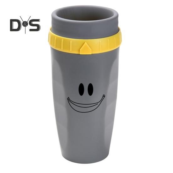 Portable Twizz Cup Leak-Proof Travel Mug with Straw Dual-layer Insulated Silicone Twist Design Hot/Cold Drinking Cups for Kids Students
