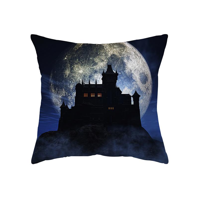 Тыквенный алфавит на тему Хэллоуина Подушка Чехол для дивана Подушка для праздника Подарок Украшение для вечеринки Домашний декор