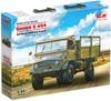 ICM German Unimog S404 Military Truck Plastic Model 35135 1/35
