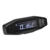 ZHIYUMotorcycle Speedometer Oil Gauge Tachometer Universal Digital Odometer Meter Instrument Cluster Turn Signal Light Indicator