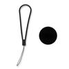 1Pc Color Simple Liquid Silicone Mobile Phone Lanyard Portable Phone Camera Handheld Fan Keychain Non-slip Anti-lost Wrist Strap