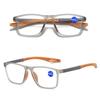 Квадратные очки с блокировкой синих лучей, очки для защиты глаз, очки для дальнозоркости, офисные очки