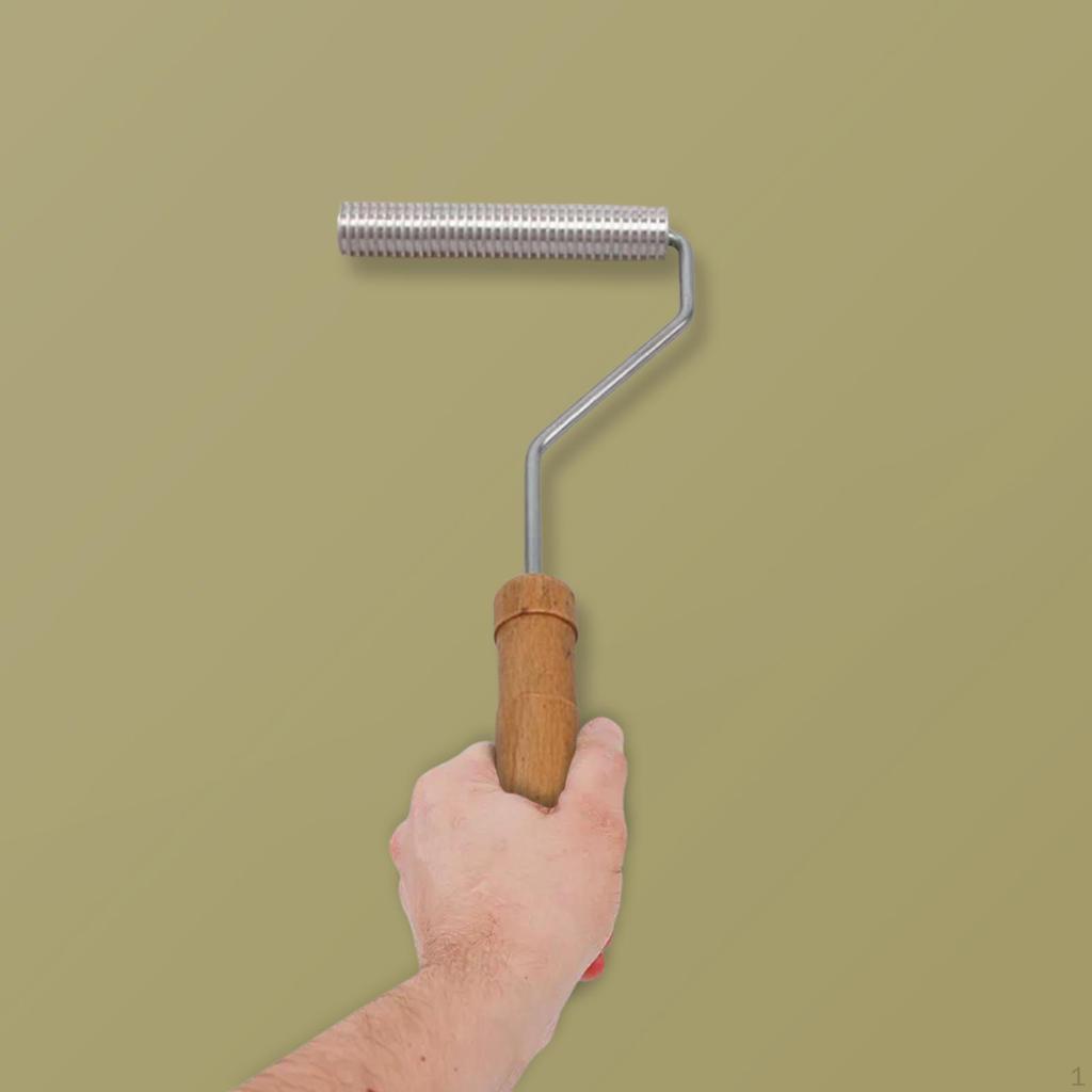 Fiberglass Roller Tool Bubble Paddle Ergonomic Handle Manual Resin Laminating