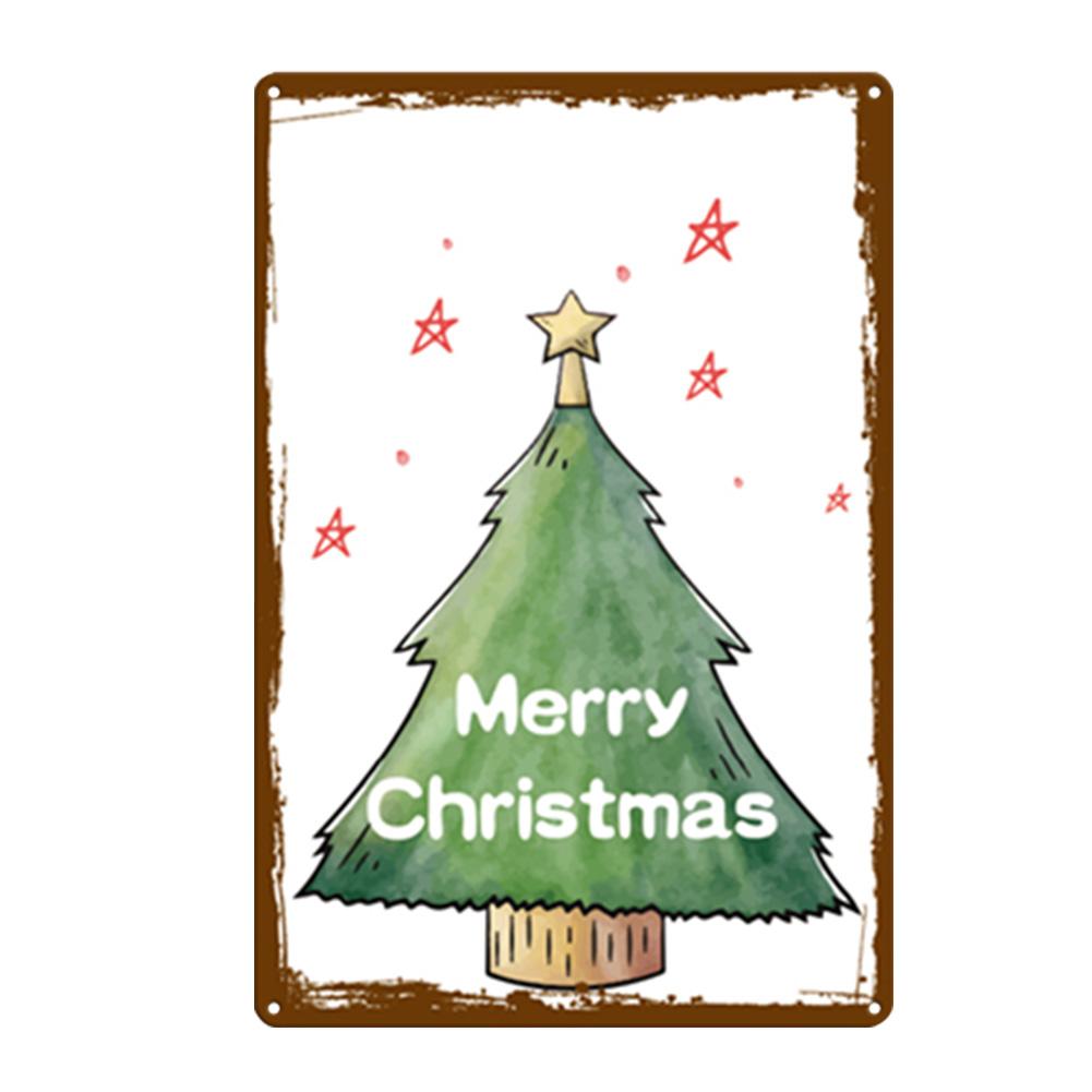 Металлическая жестяная вывеска с Рождеством, металлическая оловянная табличка с изображением лося, снежинки, железная живопись, украшение для домашнего бара, кафе, паба, настенные художественные тарелки