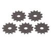 5PCS T8F 13T Chain Sprocket 0.4in Inner Diameter Motor Chain Sprocket for 47cc 49cc Mini Pocket Dirt Bike Electric